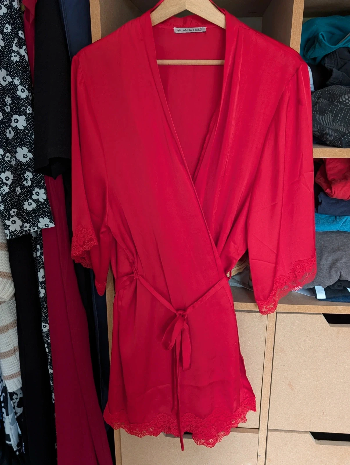 Peignoir rouge